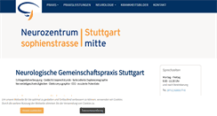Desktop Screenshot of neurozentrum-stuttgart.de